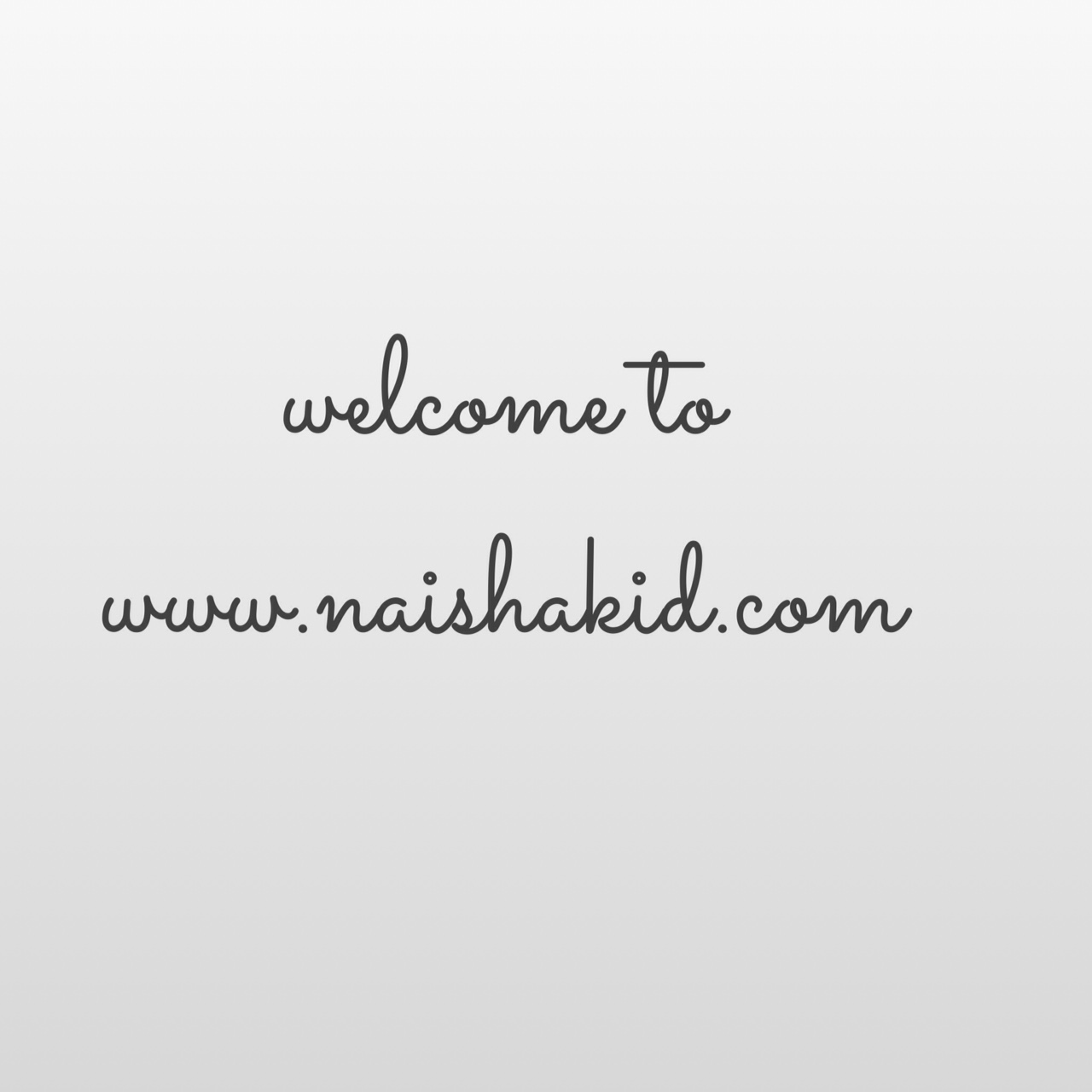 Welcome to naishakid.com